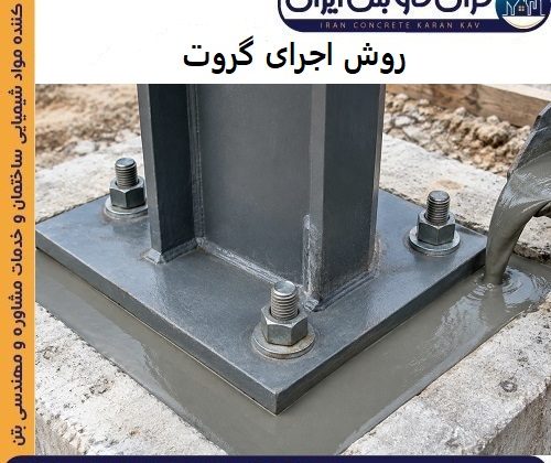 روش اجرای گروت