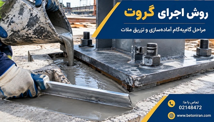 روش اجرای گروت